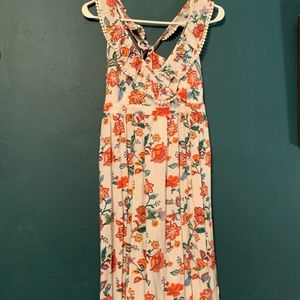 Floral maxi dress